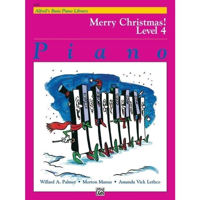 Alfred's Basic Piano Course: Merry Christmas, Level 4