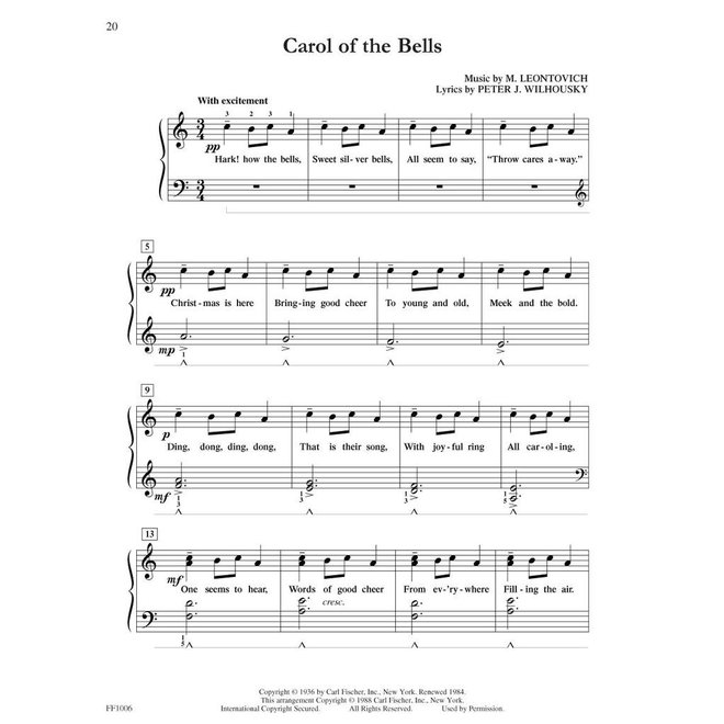 Hal Leonard Faber FunTime Piano, Level 3A-3B, Christmas