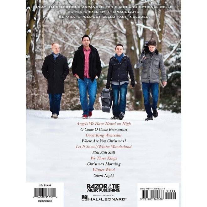 Hal Leonard The Piano Guys, A Family Christmas, Piano Solo/Optional Cello