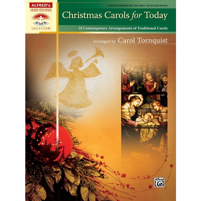 Alfred's Sacred Performer, Christmas Carols for Today (Early Advanced; Late Intermediate)