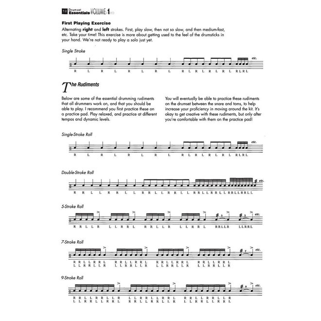 Peter Erskine Drumset Essentials, Volume 1