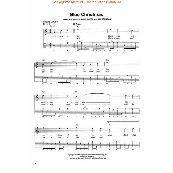 Hal Leonard Christmas Favorites for Banjo