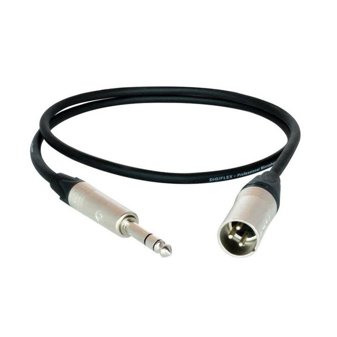 Digiflex - Tourflex Series XLRM to TRS Cable, 3'