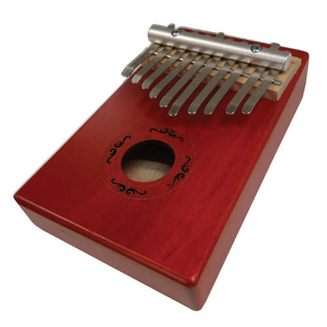 BeaverCreek 10-Key Kalimba, Red