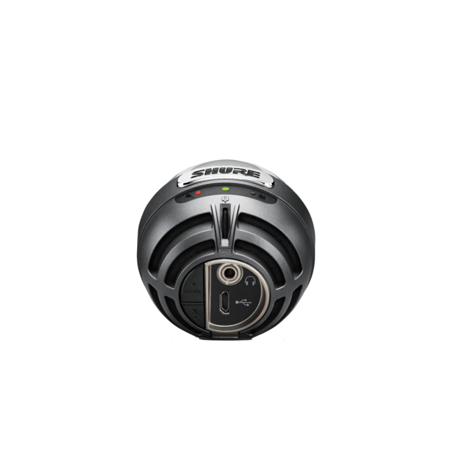 Shure MV5 Portable Digital Condenser Microphone, Silver
