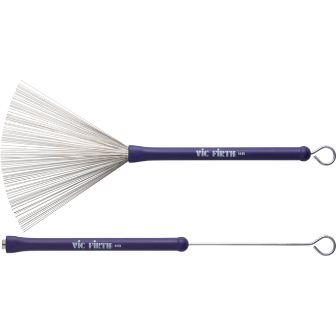 Vic Firth Heritage Brushes, Rubber Handle