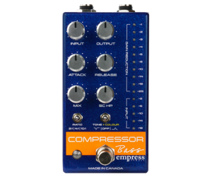 値下げEmpress Effects Bass CompressorSilver Bass Compressor – Cicada Sound