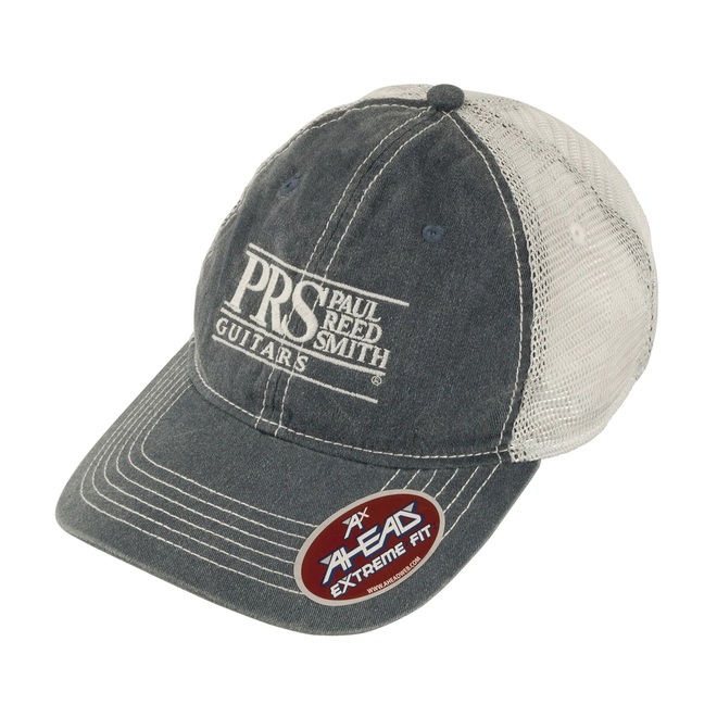 PRS Block Logo Hat, Navy & White