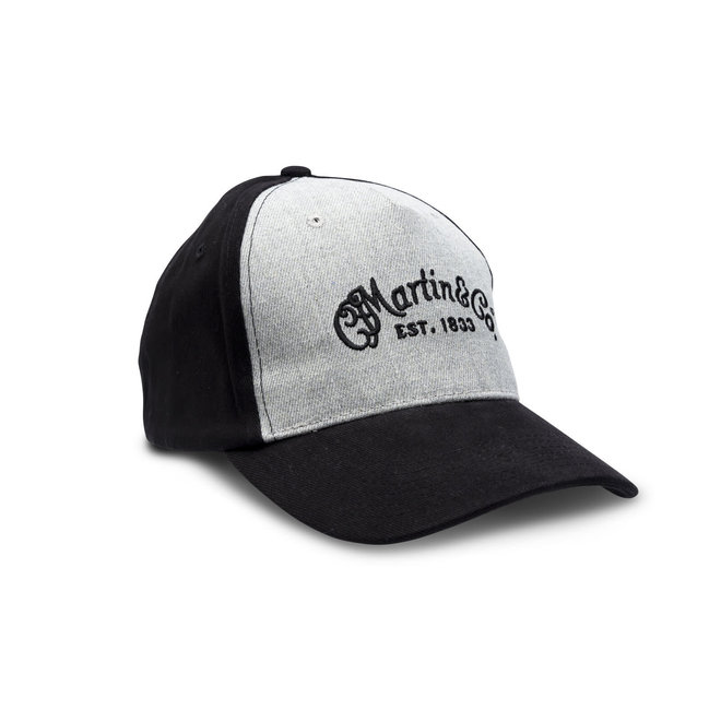 Martin Fitted Hat, CFM Logo, Gray (L/XL)