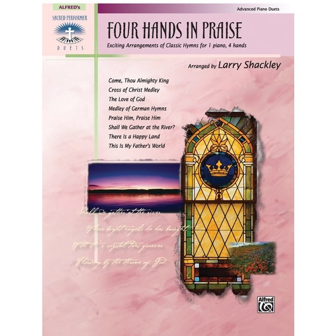Alfred's Four Hands In Praise, Early Advanced Piano