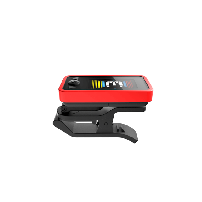 D'Addario Eclipse Clip-On Tuner, Red
