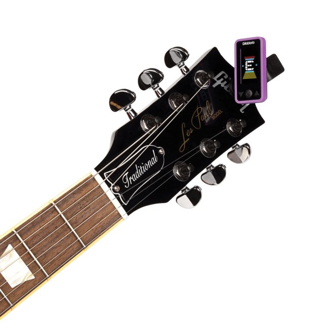 D'Addario Eclipse Clip-On Tuner, Purple