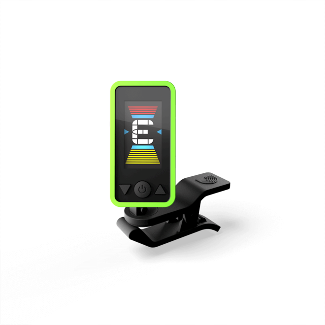 D'Addario Eclipse Clip-On Tuner, Green