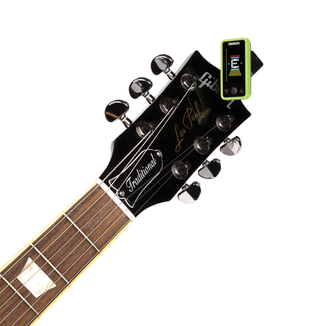 D'Addario Eclipse Clip-On Tuner, Green