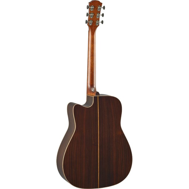 Yamaha A5R Dreadnought Cutaway Acoustic-Electric Guitar, Solid Sitka Spruce/Solid Rosewood, Vintage Natural, w/Hardshell Case