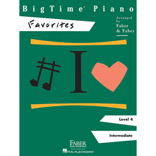 Hal Leonard Faber BigTime Piano, Level 4, Favorites