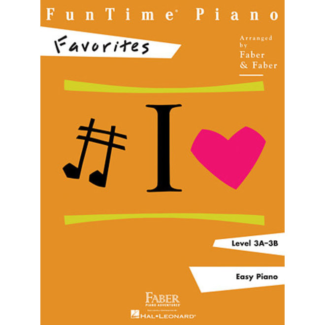 Faber FunTime Piano, Level 3A-3B, Favorites