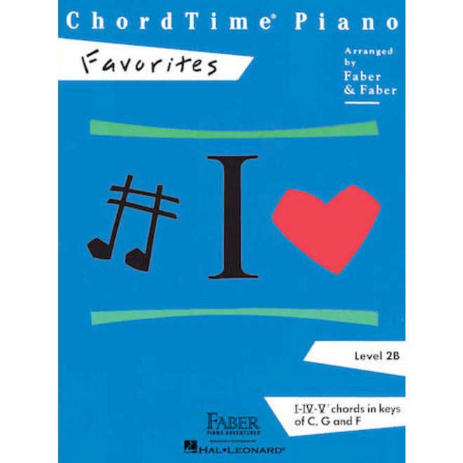 Faber ChordTime Piano, Level 2B, Favorites