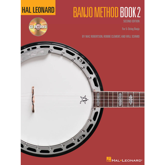 Hal Leonard Banjo Method Book 2, Book w/Online Audio