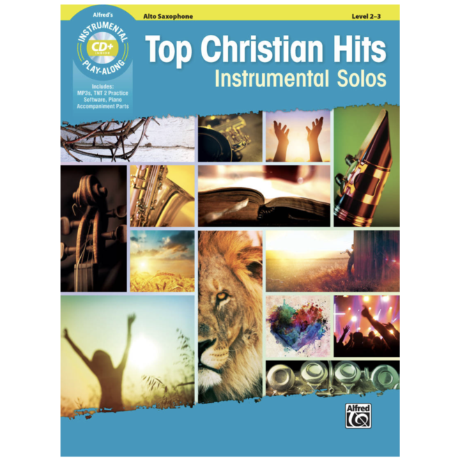 Alfred's Top Christian Hits Instrumental Solos (Alto Sax)