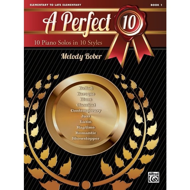 Alfred's A Perfect 10, Book 1, by Melody Bober