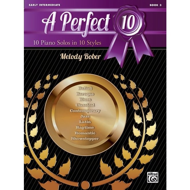 Alfred's A Perfect 10, Book 3, by Melody Bober
