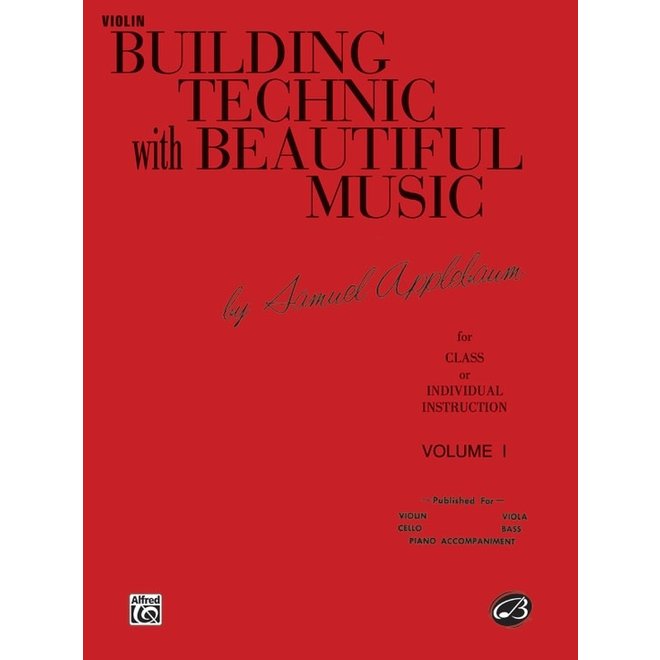 Alfred/Belwin Building Technic with Beautiful Music, Violin, Volume 1