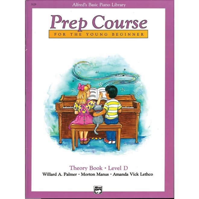 Alfred's Basic Piano Prep Course: Theory Book D