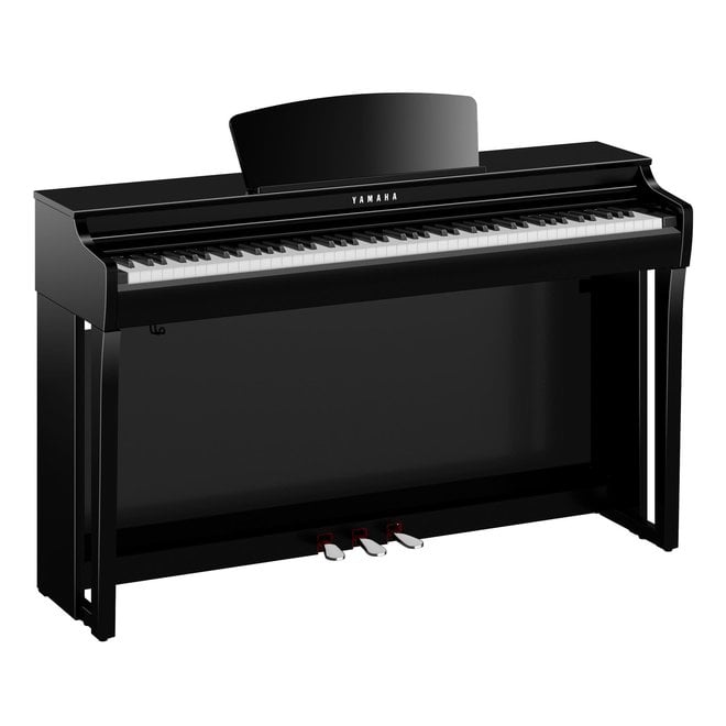 Yamaha Clavinova CLP-725 Digital Piano, Polished Ebony w/Bench