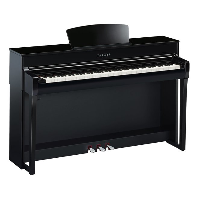 Yamaha Clavinova CLP-735 Digital Piano, Polished Ebony w/Bench