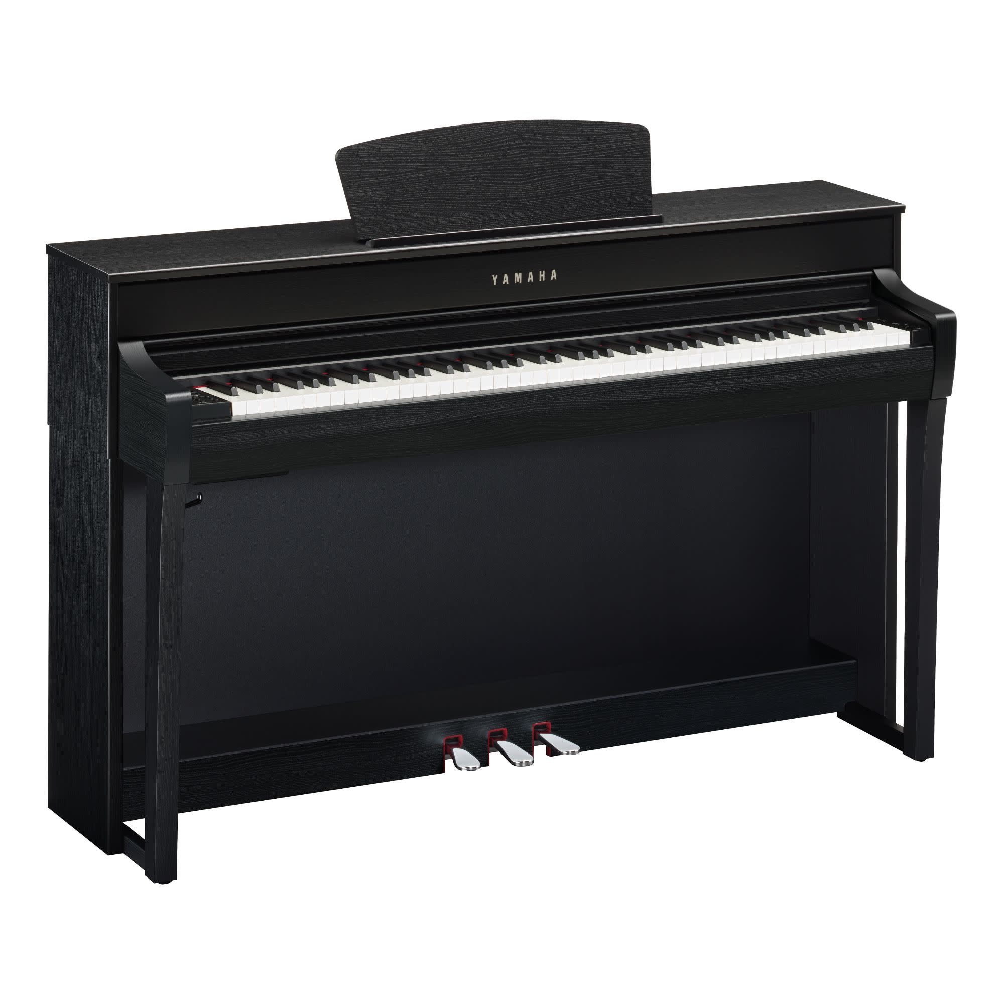 Yamaha Clavinova CLP735 Digital Piano, Black w/Bench Janzen Brothers