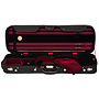 Eastman CA1504 Tempo Violin Case, Black/Burgundy, 4/4