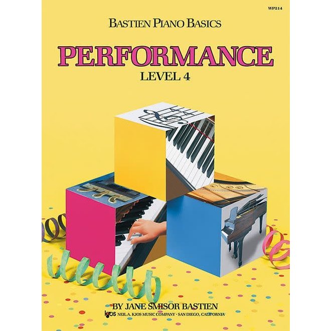 Bastien Piano Basics, Level 4 Performance