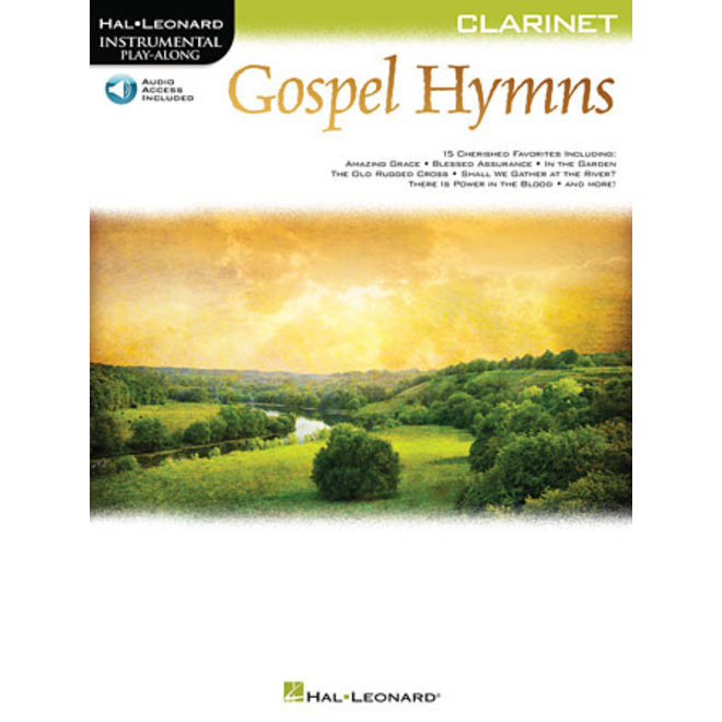 Hal Leonard Gospel Hymns for Clarinet Instrumental Play-Along
