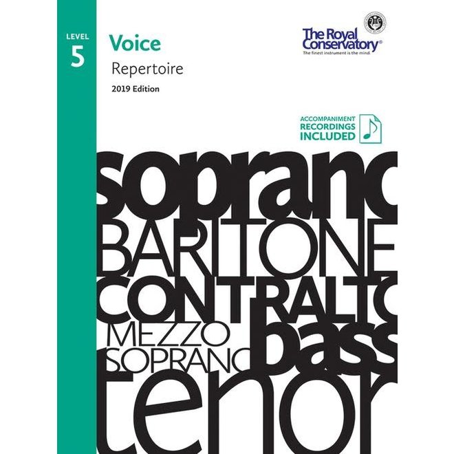 RCM 2019 Voice Series,  Repertoire 5
