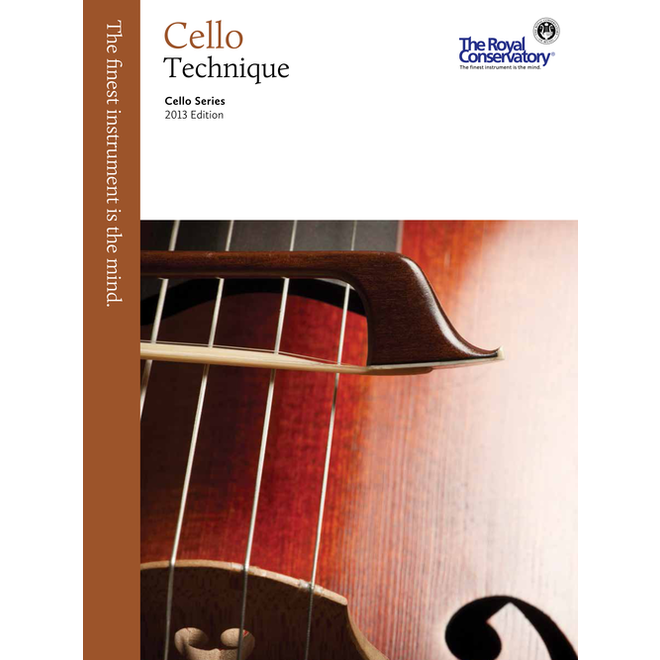 RCM Cello Technique, Preparatory to Level 10, 2013 Edition