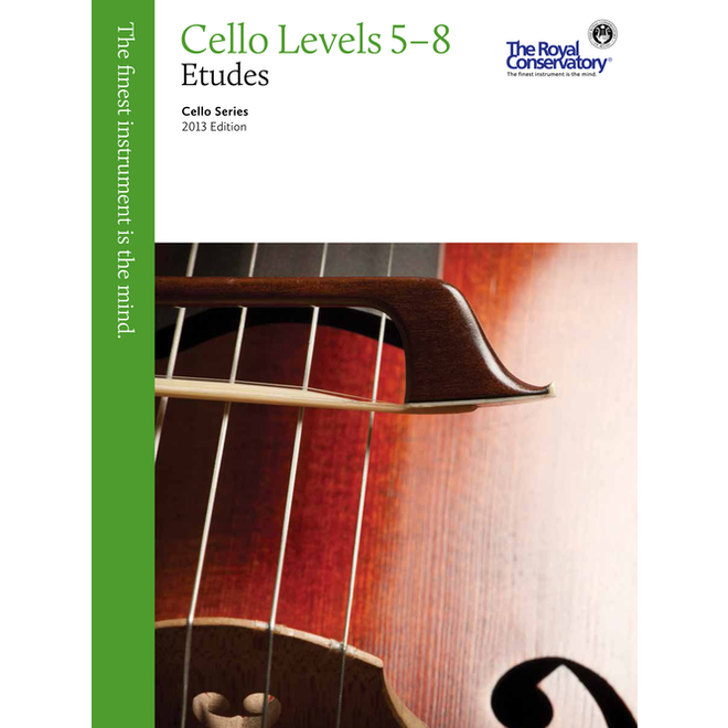 RCM Cello Etudes 2013, Level 5 to 8