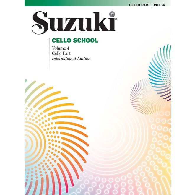 Suzuki Cello School, Volume 4, Cello Part