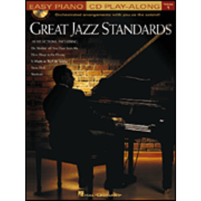 Hal Leonard Great Jazz Standards, Easy Piano w/CD, Volume 1