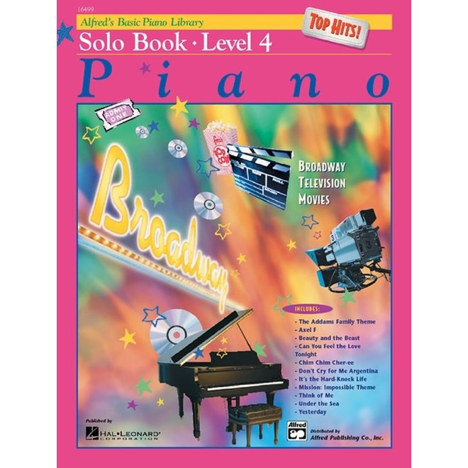 Alfred's - Basic Piano Course: Solo Book 4