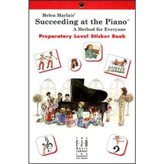 FJH Helen Marlais' Succeeding at the Piano, Preparatory, Sticker Book (1st Edition)