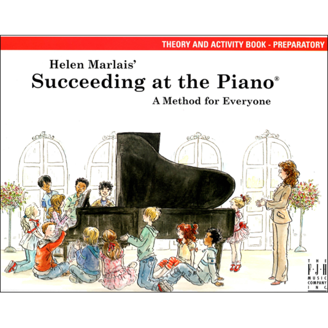FJH Helen Marlais' Succeeding at the Piano, Preparatory, Theory & Activity Book (1st Edition)