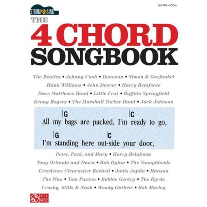 Hal Leonard The 4 Chord Songbook, Strum & Sing