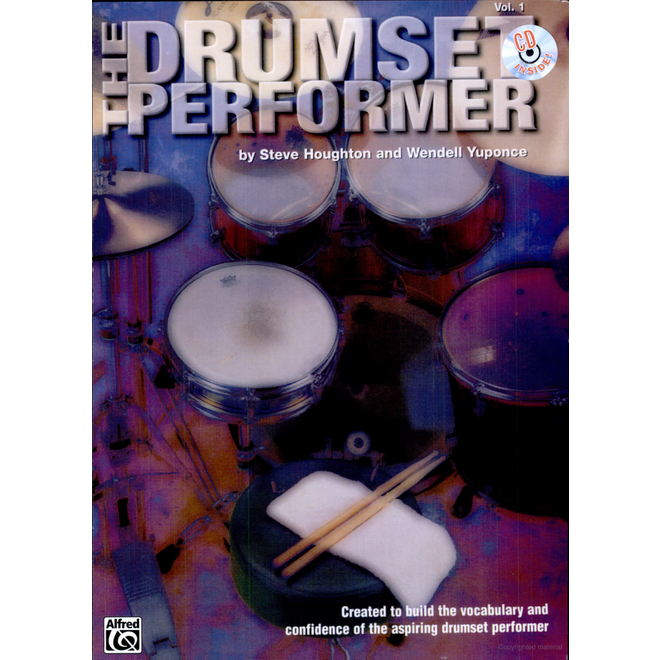 Warner Bros. The Drumset Performer by Steve Houghton and Wendell Yuponce w/CD