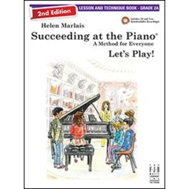 FJH Helen Marlais' Succeeding at the Piano, Grade 2A, Lesson & Technique Book w/CD