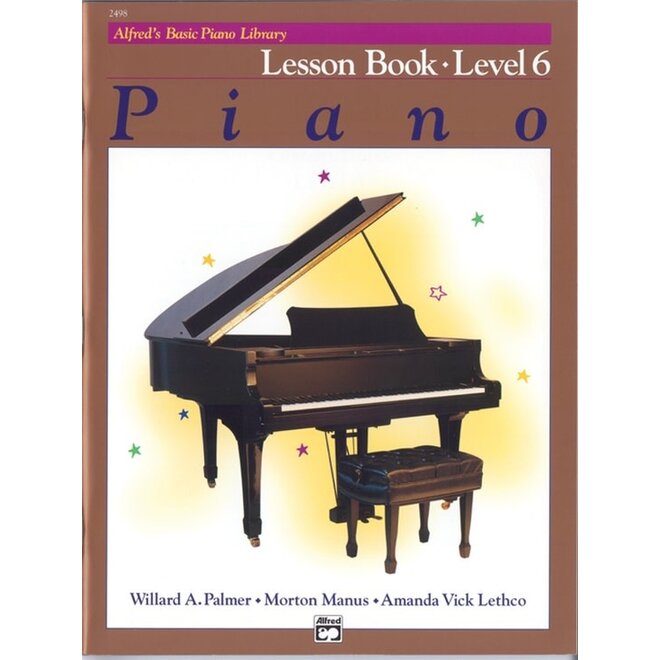 Alfred's Basic Piano Library: Lesson Book, Level 6