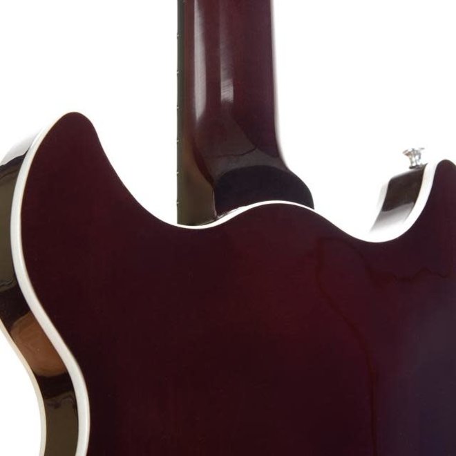 Harmony Comet Electric Guitar, Sunburst w/Deluxe Mono Case