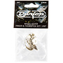 Jim Dunlop Nickel Silver Finger & Thumb Picks, .018" (5 Pack)