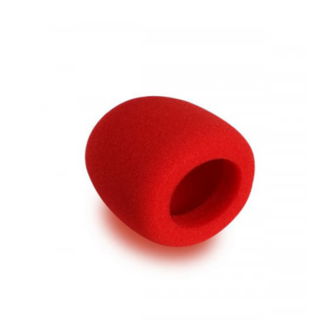 On-Stage Microphone Windscreen, Red