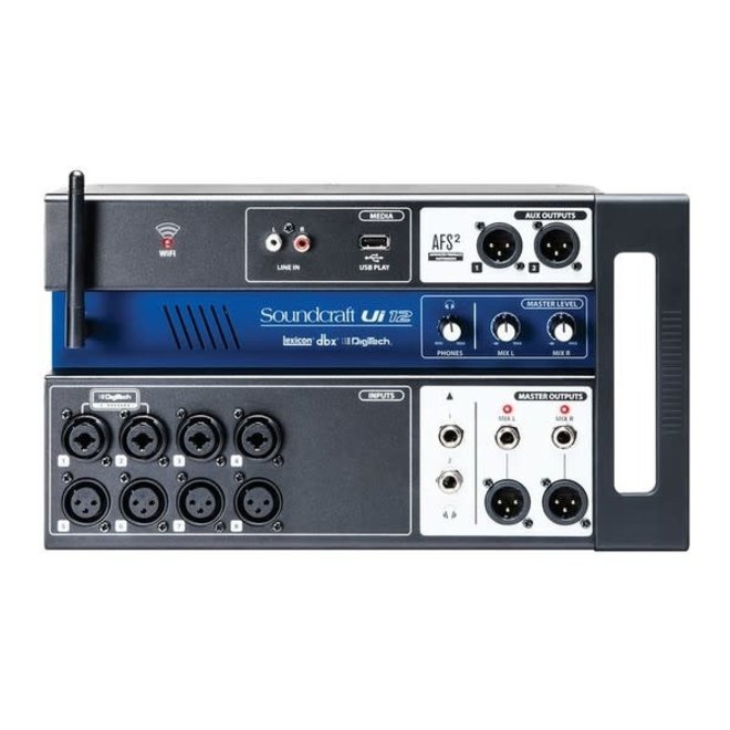 Soundcraft Ui12 12 Channel Stage Box/Digital Mixer